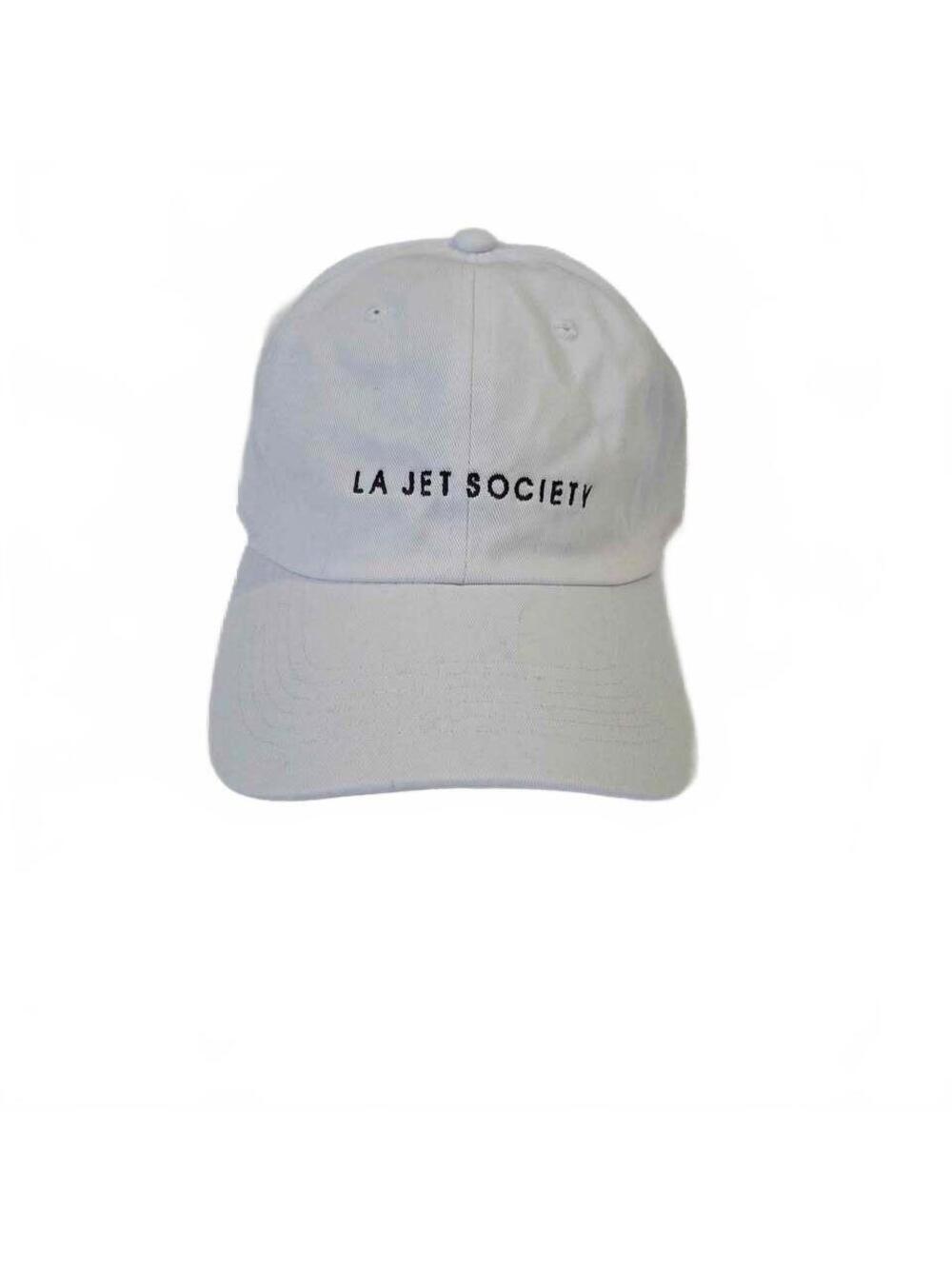 Nissi Caps White LA JET SOCIETY Hat Cap
